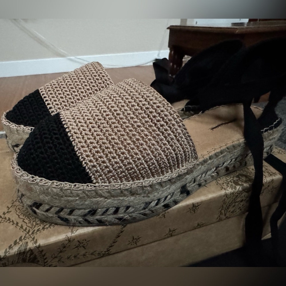 [NWT] Free People FP Collection - Island Time Wrap Espadrilles N